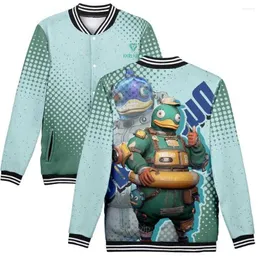 Giacche da uomo Gioco Farlight 84 Giacca da baseball con stampa 3D Donna Uomo Bomber Capispalla Streetwear Hip Hop Uniforme Cosplay