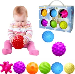كرات الحسية لألعاب الأطفال الحسية للأطفال من 6 إلى 12 شهرًا للأطفال الصغار 1-3 ، مجموعات هدايا الكرة الناعمة ذات الألوان الزاهية ، ألعاب مونتيسوري للأطفال من 6 إلى 12 شهرًا.