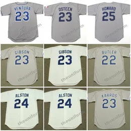 Los Angeles Betler Butler Butler Claude Osteen Eric Karros Robin Ventura ROBINTA WALTON RICKEY RINDERBACJA S-5XL S-5XL z 1969 roku.