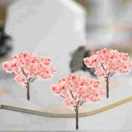 Dekorativa blommor 12 st arkitektoniska trädmodell Cherry Blossom Prop Fake Flower Abs Centerpiece