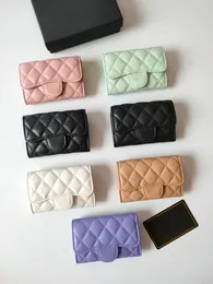 새로운 클래식 디자이너 지갑 지갑 홀더 최고 품질의 패션 카드 홀더 클래식 지퍼 지퍼 코인 코인 상자 무료 배