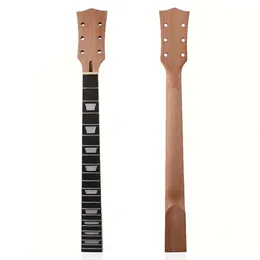 الصف الثاني والعشرين كل بلوم أساسي مقبض الغيتار العنق الوردي الخشب الأصابع لجيبسون Les Paul LP Open Style MX0209D