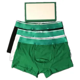 Intimo firmato Mutande morbide da uomo boxer corto Mutandine da uomo da uomo Homme Boxer da uomo Boxer traspiranti Set sexy da uomo