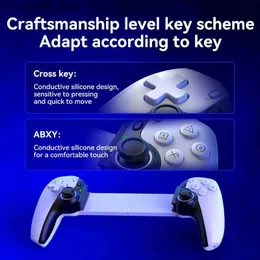 Game Controllers Joysticks D9 Mobile Phone Stretching Game Controller Wireless Bluetooth PC Tablet For Switch// Dual Hall Somatosensory Controller Y240319