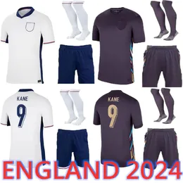 2024 Kane Englands 24 25 Men Kid Kit 4xlミードサッカージャージースターリングラッシュフォードサンチョグレリッシュマウントフォーデンサカボーイトレーニングプレマッチトレーニングセットフットボールシャツ
