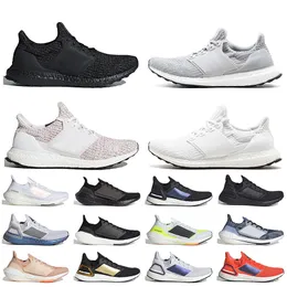 2024 Fashion Women Mens Ultra Boost Running Shoes Mesh Designer Toppkvalitet Triple White Black Gold Grey Pink Orange Bred Athletic Runners Sneakers Sports Trainers