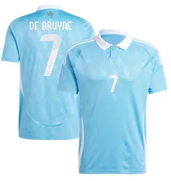 occerNew 2024 2025 DE BRUYNE LUKAKU jersey Home Away soccer jerseys Mens Kids 24 25 Maillot de Foot BelgiqueS football jersey shirt uniformsocce