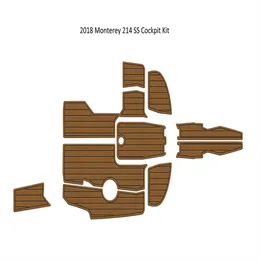 ZY 2018 Monterey 214 SS 조종석 패드 보트 에바 폼 타크 데크 바닥 매트 바닥재 좋은 품질