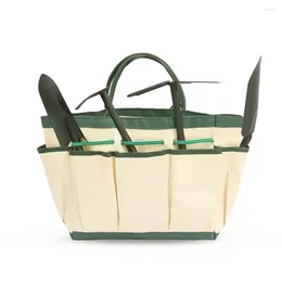 Borse portaoggetti Borsa per attrezzi da giardino Borsa riutilizzabile in tessuto Oxford premium Borsa a bocca larga di grande capacità per mano