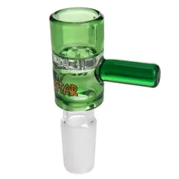 Ört Slide Glass Bowl Colorful 14mm Bong Bowls Tobacco Piece rökningstillbehör för glasbägare bongs vattenledningar 11 ll