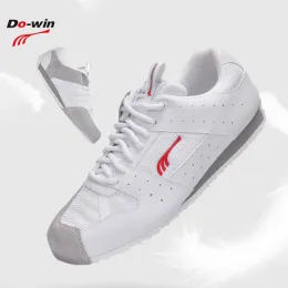 Skor Dowin Advanced Edition Mens White Pro Fencing Boots Women Storlek 32 Andningsbara icke -slip inomhus Fener Sneakers Athletics Trainers