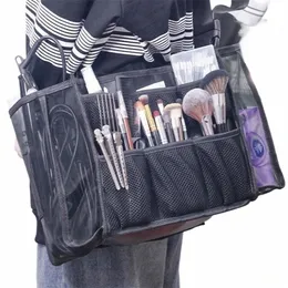 Multifunctial Profial Makeup Artist Bag Makeup Brush Storage Bag Midjeväska Hårstylist Makeup Stor CAPAC Q6KD#