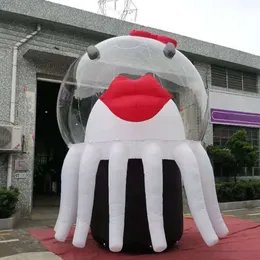6MH (20 قدمًا) مع شخصيات منفاخة عملاقة من Octopus Animal Cartoon Festival Music Parad