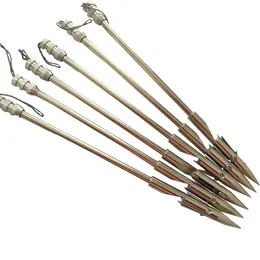 6 PK 63 Hunting Tips Broadheads Bow Fishing Slingshot Inch Catapult Head Arrow Stainless Steel Edqak