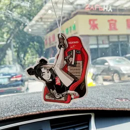 Car Air Freshener New JDM car air freshener suspension car rear view solid paper turbine brake disc wheel sexy girl car diffuser internal accessories 24323