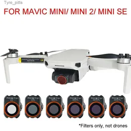 Filter lämpliga för DJI Mini/mini 2/se -filter Dimble Drone Cameras Universal Joint Lenses Optical Glass Filter Protective Filml2403