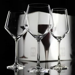 نظارات النبيذ البساطة Goblet Glass Red Wine Glass Class Glass Cup Cup European Burgundy Wine Glass Drinkware L240323