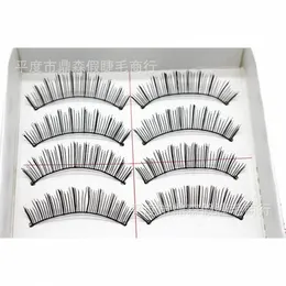 200 lotto 10 paia/lotto Handmade fi Natural fi Lg Falsi Eyeles Trucco Falso Nero Voluminoso Strumenti Per Lo Styling Eyel 219X #