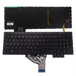 Новое для HP Omen 15-CE070TX 15-CE080TX 15-CE090TX Клавиатура США красочная подсветка