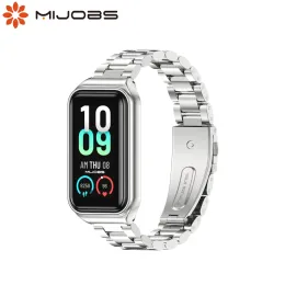 Cases Metal Bransoletka dla Amazfit Band 7 Pasp Smart Watch Correas Pulseira dla Huami Amazfit Band 7 Global Version Deptionents