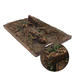 Dekor bakgrund Reptil Tank Board Cork Terrarium Snake Accessories Lizardvivarium Tile Box Decor Dekorativ Aquarium