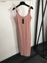 Mulheres de marca vestido roupas de grife mulheres verão Sexy saia moda logotipo giri vestidos 23 de março