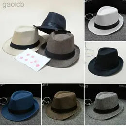 Geniş Memlu Şapkalar Kova Şapkaları 2020 Yeni Erkek Klasik Hasır Şapka Fedora Geniş Kahverengi Panama Şapka Yaz Elbise Şapkası 24323