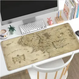 Pads Lotrs Movie Rings Mousepad Gaming-Zubehör Mauspad XL Mousepad 30x60 Anime Mausepad Alfombrilla Raton Tappetino Mouse 90X40