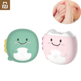 Controllo Youpin Cartoon Electric Baby Nail Trimmer Kid Nail Polisher Tool Infantile Forbici per manicure Kit igiene Nail Clipper Cutter per Ne