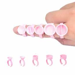 500pcs Microblading Disposable Caps Pink Ring Tattoo Ink Cup For Women Men Tattoo Needle Supplies Accorie Makeup Tattoo Tool S5Ut#