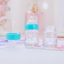 Storage Bottles 6ml Milk Baby Bottle Plastic Lipgloss Empty Tube Cosmetic Novelty Nipple Lip Gloss Packaging Container LX3260