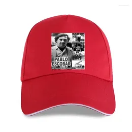 Ball Caps PABLO ESCOBAR Baseball Cap - EL PATRON DEL MAL MEDELLIN COLOMBIA COLLAGE BNEGRO