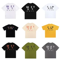 قمصان مصممة للرجال رسومات Tirt Gall Letter Depts tshirt thirt tirt Luxe Womens Designer Dity Womens Shirt قميص أخضر Tshirt des Hommes Graphic Shirt