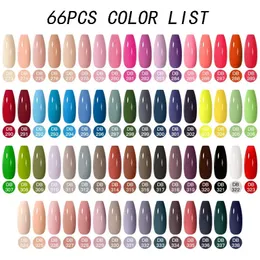 Mtssii 24/25/40/60 шт. набор гель-лаков для ногтей цветной гель полуперманентный УФ-светодиодный лак для дизайна ногтей набор гелей для замачивания набор гелей для ногтей 240321