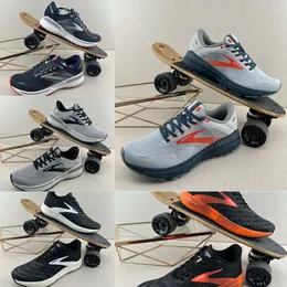 Designer Brook Run Scarpe Casual 9 Brooks Scarpe da corsa Uomo per donna Ghost Hyperion Brooks Scarpe Tempo Triple Nero Bianco Grigio Giallo Arancione Scarpe da ginnastica con scatola