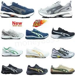 Men Women Running Shoes gel 8 Low Top Athletic Trainers Sports Birch Dark Pewter Obsidian Grey Cream White Black Outdoor Trail Sneakers With Box