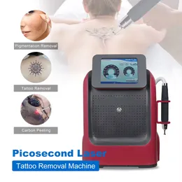 Dispositivo professionale per la rimozione dei tatuaggi Picosend Q Switched Pico Seconda macchina per la rimozione dei tatuaggi laser