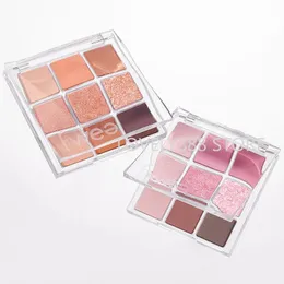 Korea FWee 9Color Eyeshadow Palette Daily Makeup Matte Pearlscent Shimmer Delicating Longlasting Waterproof Cosmetics 240318