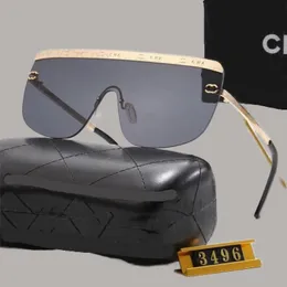 نظارة شمسية متعددة الاستخدامات للنساء مصمم ترفيه في الهواء الطلق نظارة شمسية رجل صيفي رسالة مرآة الساق الساق