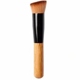 3pcs Makeup Brushes Powder Ccealer Blush Liquid Foundati Face Make Up Brush Tools Percial Beauty Cosmetics S5ec#