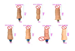 Accessori per macchine per sesso Attaccamento di riscaldamento silicone silicone di grandi perdite di dildo mobili per masturbazione femminile adulto p1678053