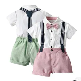 衣類セット幼児の少年服セットサマーボーイズ紳士スーツ