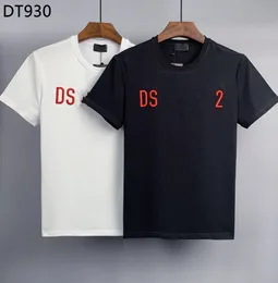 DSQパターンTシャツD2ファントム2022SSメンズデザイナーTシャツパリファッションTシャツ夏の男性品質100％コットンTO567L