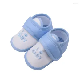 Обувь для малышей First Walkers, хлопчатобумажная нескользящая обувь для малышей, дизайн в форме сердца, подходит для регулируемой доставки, для детей, для беременных, Ot0Dl