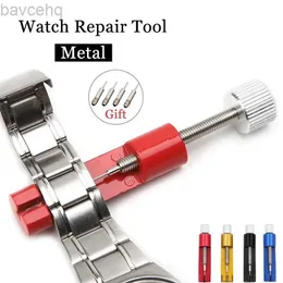 Titta på band Metal Watch Reparation Verktyg Justering Titta på Rem Tool med Watch Pin Strap Armband Link -klippverktyg Lätt att demontera och justera 24323