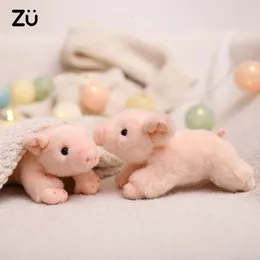1PCS Śliczna mała świnia 8 miyoni pluszowa zabawka kawaii nadziewana zwierzęta świnka miękka lalka zabawa śpiąca towarzysz