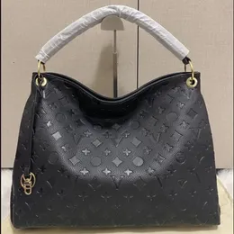 Luxury Designer Bag bohemian Damier azur Artsy Embossed black Flower Women leather Handbag Shoulder Bags Fashion Lady Clutch Tote Bag Female Coin Purse Wallet