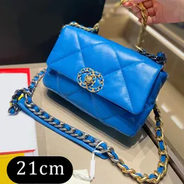 designer crossbody bag shoulder bags luxury handbags purse Gold Bags women CC19Bag classic model 21 or 26cm size Chain Summer Gifts Leisure, Outing Women Handbags