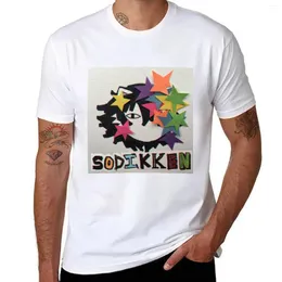 Regatas masculinas Sodikken T-Shirt Edição Camiseta Meninos Camisas Brancas Secagem Rápida Peso Pesado Para Homens