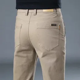 2024 Classic Mens Slim Business Dżinsy Casual High Stretch Work Wear Y2K Odzieżowe spodnie odzieżowe Mężczyzna
